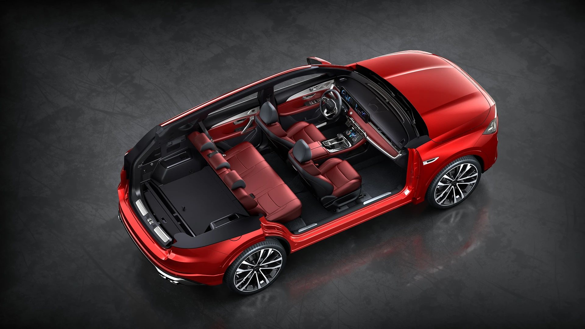 Superlong Wheelbase 2720mm Equal to B-Class Car, The 5/7 Seats Space is Flexible and Adjustable for You